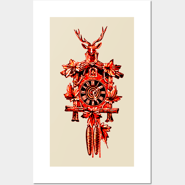 Cuckoo-Clock Wall Art by Artubble